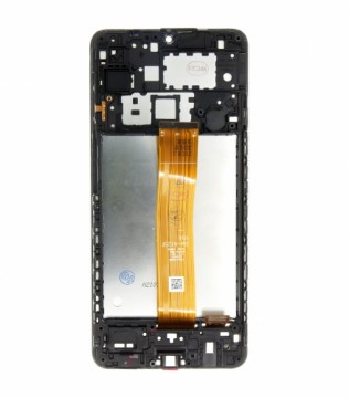 LCD display + Touch Unit + Front Cover for Samsung A125 Galaxy A12 Black