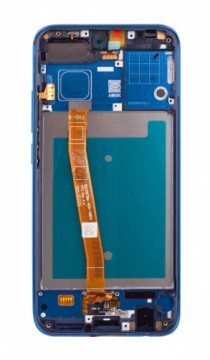 For_honor Honor 10 LCD Display + Touch Unit + Front Cover Blue