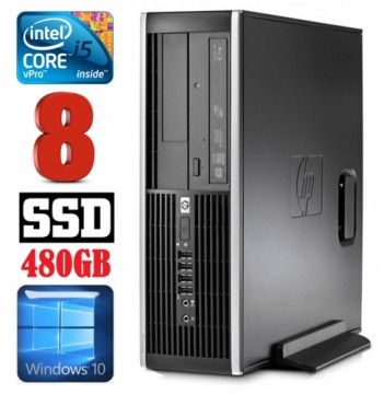 Hewlett-packard HP 8100 Elite SFF i5-650 8GB 480SSD DVD WIN10