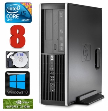 Hewlett-packard HP 8100 Elite SFF i5-650 8GB 1TB GT1030 2GB DVD WIN10