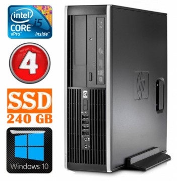 Hewlett-packard HP 8100 Elite SFF i5-650 4GB 240SSD DVD WIN10