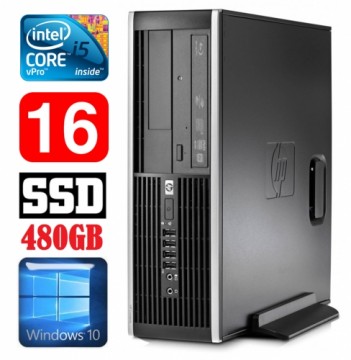 Hewlett-packard HP 8100 Elite SFF i5-650 16GB 480SSD DVD WIN10