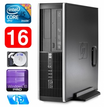 Hewlett-packard HP 8100 Elite SFF i5-650 16GB 2TB DVD WIN10Pro