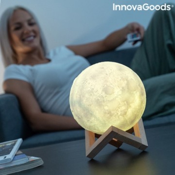 Rechargeable LED Moon Lamp InnovaGoods Moondy (Refurbished B)