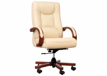 Bemondi LIDER cream leather armchair