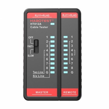 Тестер сетевого кабеля Habotest HT812A RJ45|RJ14|RJ12|RJ9