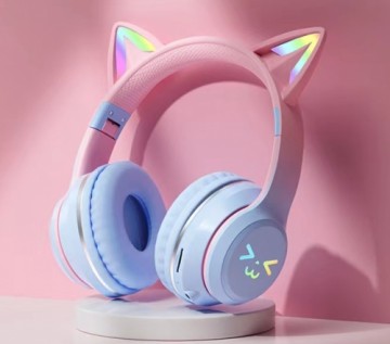 Goodbuy Strange Eyes wireless headsets for kids | bluetooth 5.1 blue