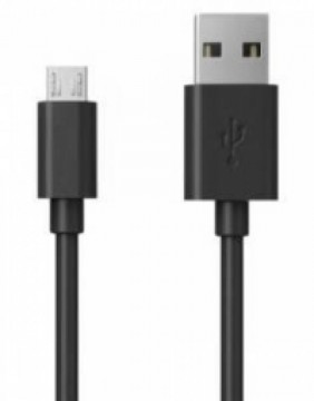 Kabelis Brackton USB Male - MicroUSB Male 5m Black