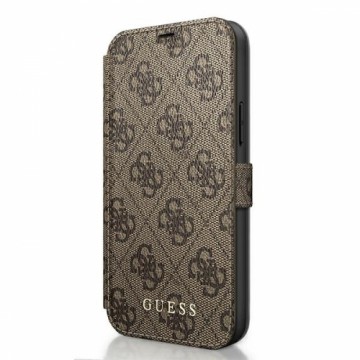 Guess 4G Book Case for iPhone 12|12 Pro 6.1 Brown