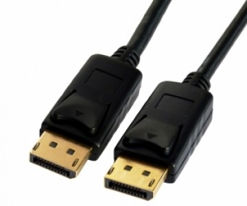 Brackton DisplayPort Male - DisplayPort Male 3m Black 4K