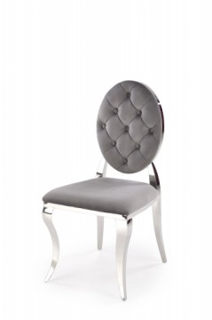 K555 chair, grey / silver