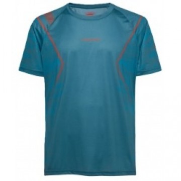 La Sportiva Krekls PACER T-Shirt M XXL Huricane/Tropic Blue