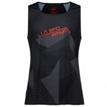 Krekls COMPETITION Tank M XL Black/Cherry Tomato