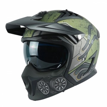 Axxis Helmets, S.a. Hanter SV TOXIC (M) C6 GreenMat ķivere