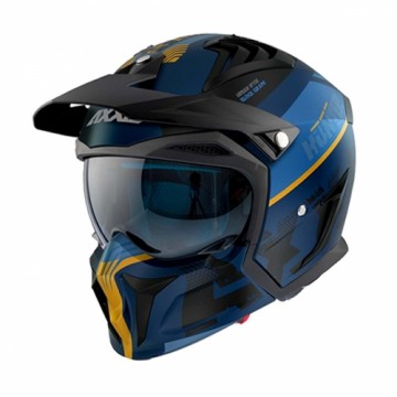 Axxis Helmets, S.a. Hanter SV BLOCK (S) C3 YellowMat ķivere