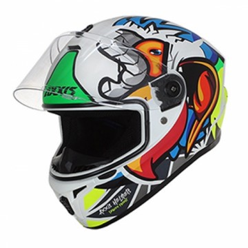 Axxis Helmets, S.a. Draken PARROT (XL) A0 PearlWhiteMat ķivere