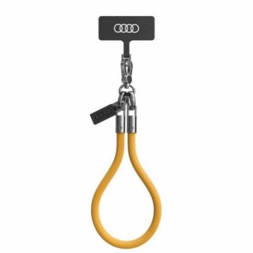 Audi uniwersalna smycz do telefonu 28cm 8mm żółty|yellow AU-HSL8-R8|D1-YW