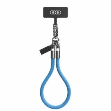 Audi uniwersalna smycz do telefonu 28cm 8mm niebieski|blue AU-HSL8-R8|D1-BE