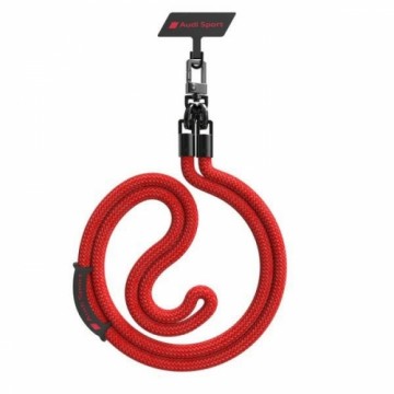 Audi uniwersalna smycz do telefonu 120cm 10mm crossbody czerwony|red AUS-CBL10-RSQ|D1-RD