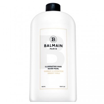 Balmain Illuminating Mask Silver Pearl neutralizing mask for platinum blonde and grey hair 1000 ml