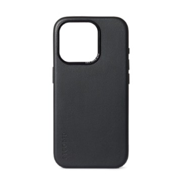 Decoded Leather Case with MagSafe for iPhone 15 Pro - black