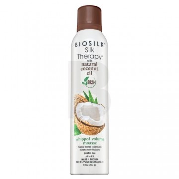 BioSilk Silk Therapy Whipped Volume Mousse foaming mousse for hair volume 237 ml