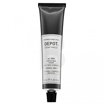 Depot No. 506 Invisible Color semi-permanent hair and beard color Steel 60 ml