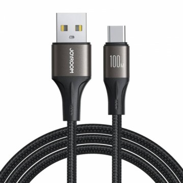 Cable USB to USB-C Joyroom SA25-AC6 | 100W | 1,2m (black)