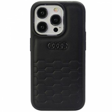 Audi GT Synthetic Leather iPhone 15 Pro Max 6.7" czarny|black hardcase AU-TPUPCIP15PM-GT|D2-BK