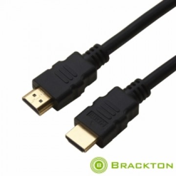 Kabelis Brackton HDMI- HDMI 1.0m Full-HD