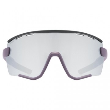 Glasses Uvex Sportstyle 236 Set small plum-black mat / mirror silver