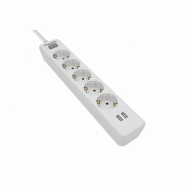 Power Strip - 5 Sockets Philips