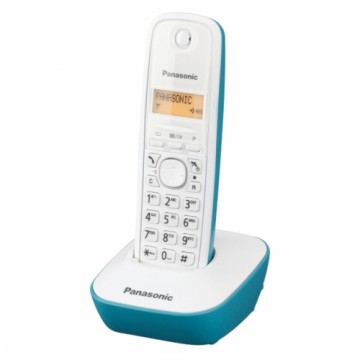 Bezvadu Tālrunis Panasonic Corp. KX-TG1611SPC DECT Balts Tirkīzs Dzintars