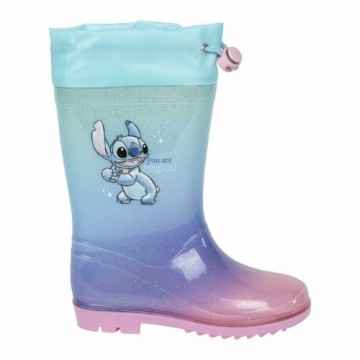 Children's Water Boots Stitch Light Blue