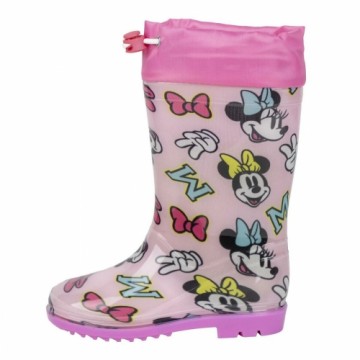 Children's Water Boots Minnie Mouse Pink