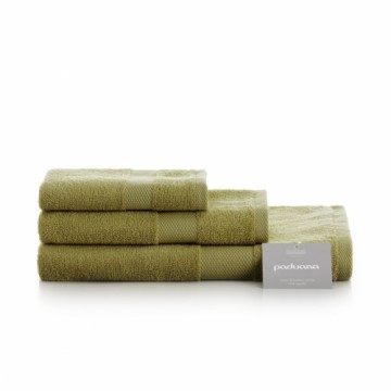 Towel set Paduana Green 3 Pieces