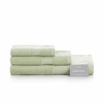 Towel set Paduana Turquoise Aquamarine 3 Pieces