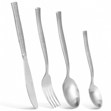 Stainless steel cutlery set FIANO 24 psc.