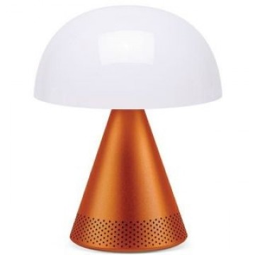 LEXON   Lexon Mina Audio L Lampa LED z głośnikiem bluetooth pomarańczowy/orange LH76O1