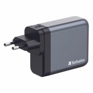 Verbatim   Verbatim Ładowarka sieciowa GaN 240W 3xUSB-C/USB-A + Adapter EU/UK/US GNC-240 32205