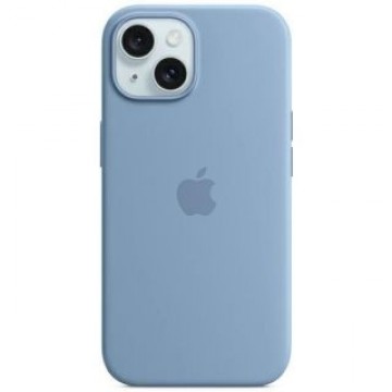 Apple   Etui Apple MT0Y3ZM/A iPhone 15 / 14 / 13 6.1" MagSafe zimowy błękit/winter blue Silicone Case