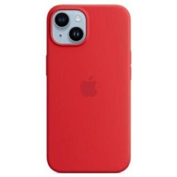 Apple   Etui Apple MPT63ZM/A iPhone 14 Plus / 15 Plus 6.7" MagSafe czerwony/red Silicone Case