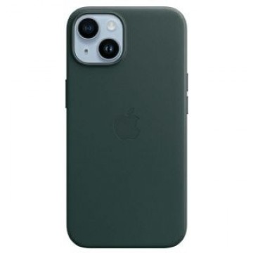 Apple   Etui Apple MPPA3ZM/A iPhone 14 Plus / 15 Plus 6.7" zielony/forest green Leather Case MagSafe