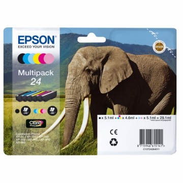 Картридж с оригинальными чернилами Epson C13T24284021 (6 штук) (Пересмотрено A)