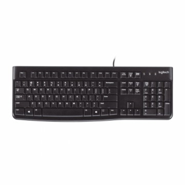 Spāņu Qwerty Logitech K120 USB Melns Spāņu Qwerty QWERTY