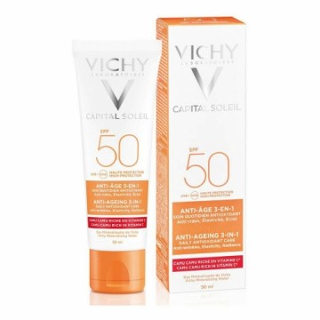 Антивозрастной крем Vichy Capital Soleil 50 ml антиоксидантами 3-в-1