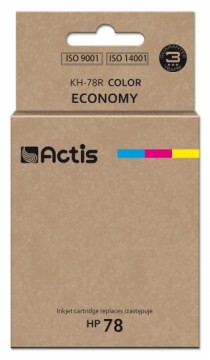 Actis KH-78R Ink Cartridge (replacement for HP 78 C6578D; Standard; 36 ml; colour)