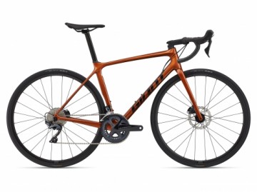 Šosejas velosipēds Giant TCR Advanced 1 Disc-KOM Amber (gab.)