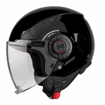 Axxis Helmets, S.a. Metro Solid (M) A1 Black ķivere