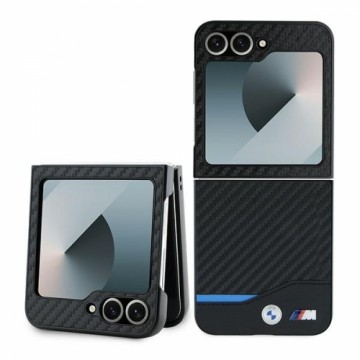 BMW BMHCZF622NBCK Z Flip6 F741 czarny|black hardcase Carbon Blue Line